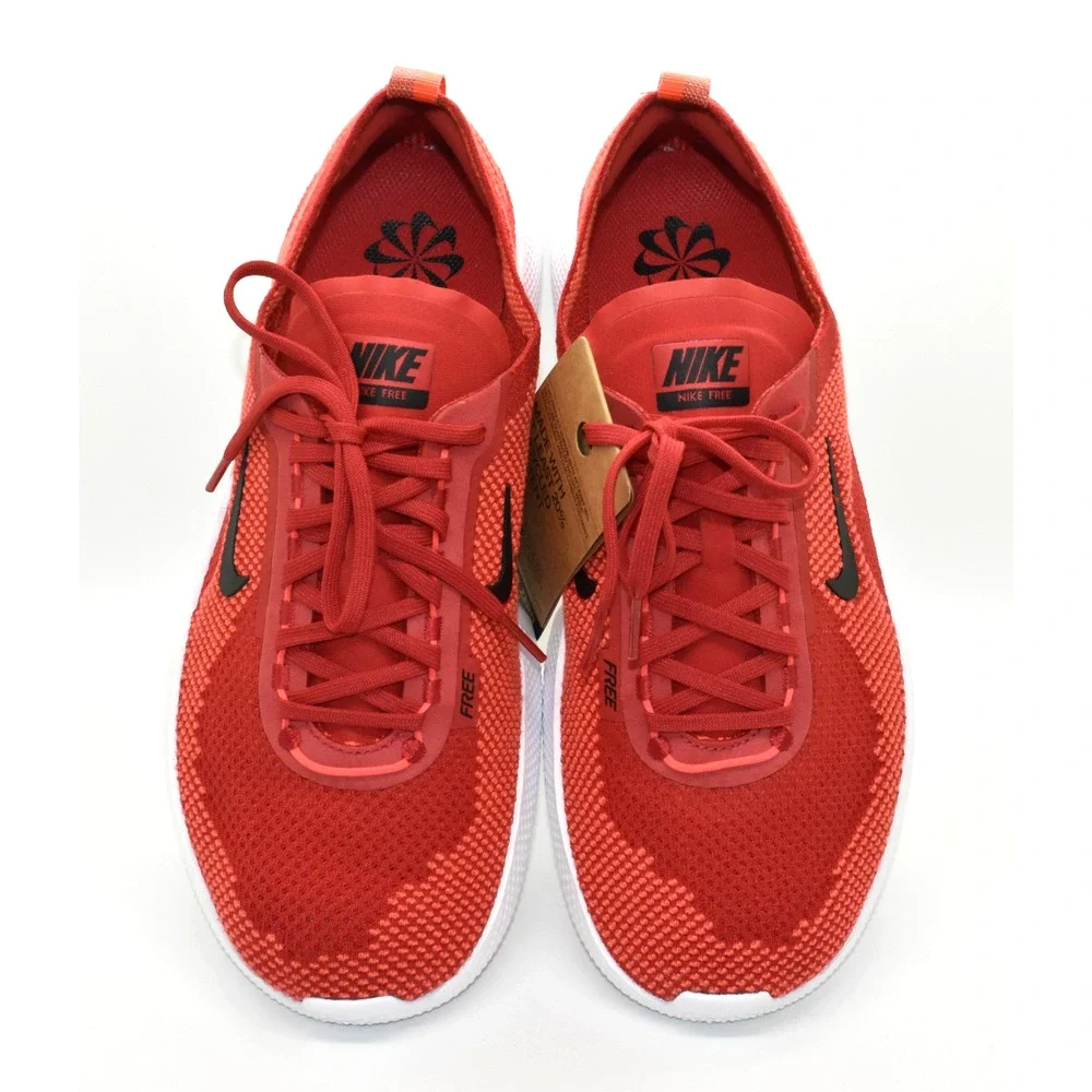 B6 NIB NIKE FREE 2025 University Red/Black Sneaker Shoes HF1078-600 Size 10